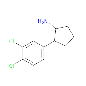 2-(3,4-dichlorophenyl)cyclopentan-1-amine