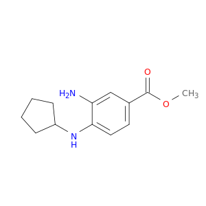 Methyl 3-aMino-4-(cyclopentylaMino)benzoate