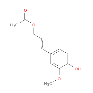 Phenol, 4-[3-(acetyloxy)-1-propenyl]-2-methoxy-