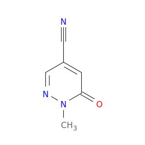 4-Pyridazinecarbonitrile, 1,6-dihydro-1-methyl-6-oxo-