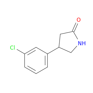4-(3-氯苯基)吡咯烷-2-酮