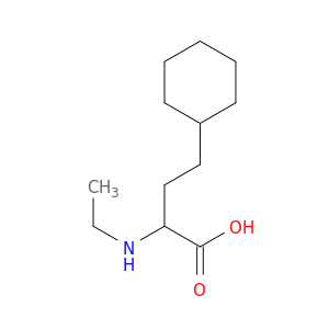 4-cyclohexyl-2-(ethylamino)butanoic acid
