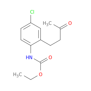 Carbamic acid, [4-chloro-2-(3-oxobutyl)phenyl]-, ethyl ester