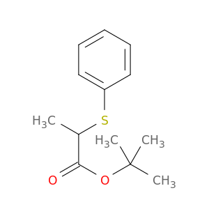 Propanoic acid, 2-(phenylthio)-, 1,1-dimethylethyl ester