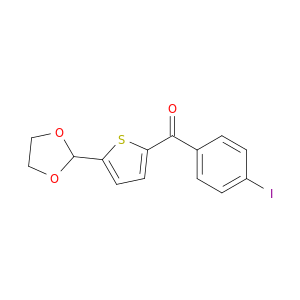 [5-(1,3-二氧化醇-2-基)-2-噻吩基](4-碘苯基)甲基酮