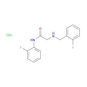 N-(2-Fluorophenyl)-2-{[(2-fluorophenyl)methyl]amino}acetamide Hydrochloride