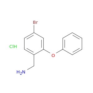(4-bromo-2-phenoxyphenyl)methanamine hydrochloride