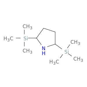 Pyrrolidine, 2,5-bis(trimethylsilyl)-
