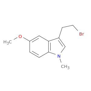 1H-Indole, 3-(2-bromoethyl)-5-methoxy-1-methyl-