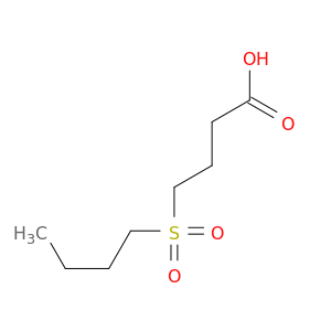 Butanoic acid, 4-(butylsulfonyl)-