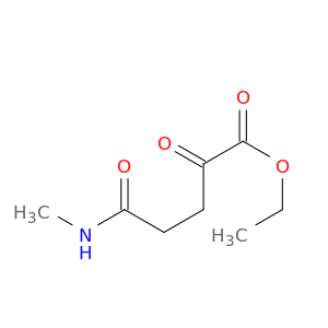 Pentanoic acid, 5-(methylamino)-2,5-dioxo-, ethyl ester