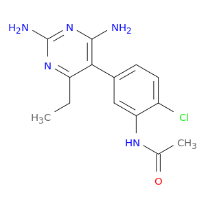 Acetamide, N-[2-chloro-5-(2,4-diamino-6-ethyl-5-pyrimidinyl)phenyl]-