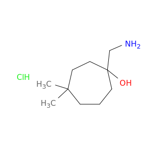 1-(aminomethyl)-4,4-dimethylcycloheptan-1-ol hydrochloride