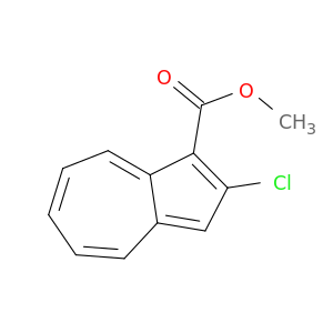 1-Azulenecarboxylic acid, 2-chloro-, methyl ester
