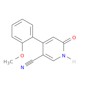 3-Pyridinecarbonitrile, 1,6-dihydro-4-(2-methoxyphenyl)-6-oxo-