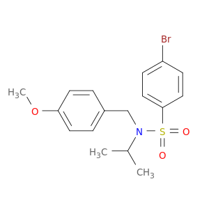 4-Bromo-N-isopropyl-N-[(4-methoxyphenyl)methyl]benzenesulfonamide