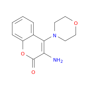 3-AMINO-4-MORPHOLINOCOUMARIN