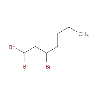 Heptane, 1,1,3-tribromo-
