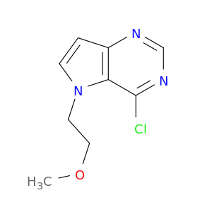 5H-Pyrrolo[3,2-d]pyrimidine, 4-chloro-5-(2-methoxyethyl)-