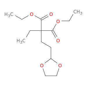Propanedioic acid, [2-(1,3-dioxolan-2-yl)ethyl]ethyl-, diethyl ester