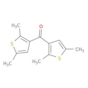 Methanone, bis(2,5-dimethyl-3-thienyl)-