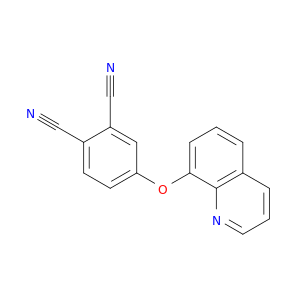 1,2-Benzenedicarbonitrile, 4-(8-quinolinyloxy)-