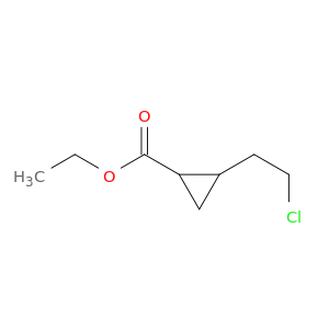 Cyclopropanecarboxylic acid, 2-(2-chloroethyl)-, ethyl ester