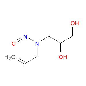 1,2-Propanediol,3-(nitroso-2-propen-1-ylamino)-
