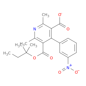 3,5-Pyridinedicarboxylic acid, 2,6-dimethyl-4-(3-nitrophenyl)-, ethyl1-methylethyl ester