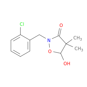 3-Isoxazolidinone, 2-[(2-chlorophenyl)methyl]-5-hydroxy-4,4-dimethyl-