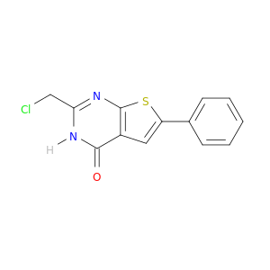 2-(氯甲基)-6-苯硫噻吩[2,3-D]嘧啶-4(1H)-酮