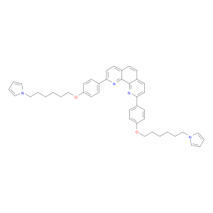 1,10-Phenanthroline, 2,9-bis[4-[[6-(1H-pyrrol-1-yl)hexyl]oxy]phenyl]-