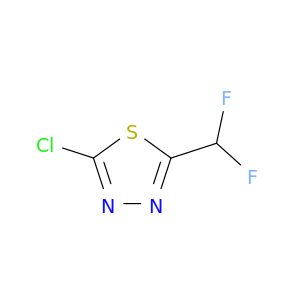 2-chloro-5-(difluoromethyl)-1,3,4-thiadiazole