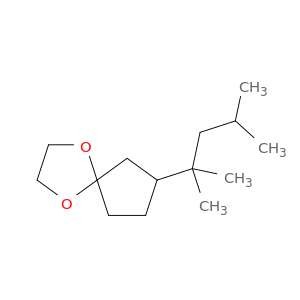 1,4-Dioxaspiro[4.4]nonane, 7-(1,1,3-trimethylbutyl)-