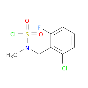 N-[(2-Chloro-6-fluorophenyl)methyl]-N-methylsulfamoyl chloride