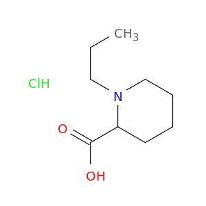 1-Propyl-2-piperidinecarboxylic Acid Hydrochloride