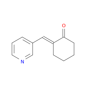 Cyclohexanone, 2-(3-pyridinylmethylene)-, (E)-