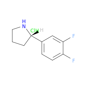 (S)-2-(3,4-二氟苯基)吡咯烷盐酸盐