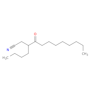 Dodecanenitrile, 3-butyl-4-oxo-