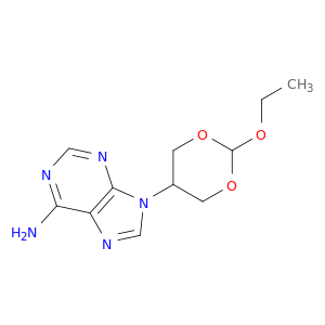9H-Purin-6-amine, 9-(2-ethoxy-1,3-dioxan-5-yl)-