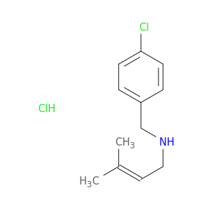 [(4-Chlorophenyl)methyl](3-methylbut-2-en-1-yl)amine Hydrochloride