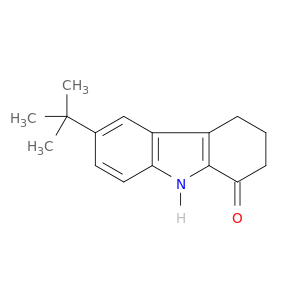 1H-Carbazol-1-one, 6-(1,1-dimethylethyl)-2,3,4,9-tetrahydro-