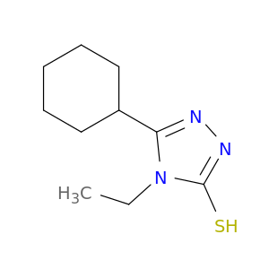 5-环己基-4-乙基-4H-1,2,4-噻唑-3-硫醇