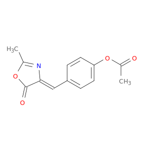 5(4H)-Oxazolone, 4-[[4-(acetyloxy)phenyl]methylene]-2-methyl-, (Z)-
