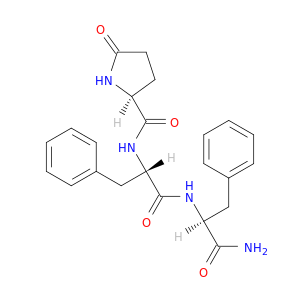 L-Phenylalaninamide, 5-oxo-L-prolyl-L-phenylalanyl-