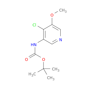 tert-Butyl 4-Chloro-5-methoxypyridin-3-ylcarbamate