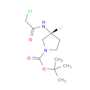 (R)-3-(2-氯-乙酰基氨基)-吡咯烷-1-羧酸叔丁酯