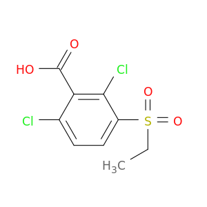 2,6-Dichloro-3-(ethanesulfonyl)benzoic Acid