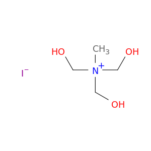 Methanaminium, 1-hydroxy-N,N-bis(hydroxymethyl)-N-methyl-, iodide