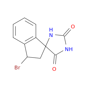 Spiro[imidazolidine-4,1'-[1H]indene]-2,5-dione, 3'-bromo-2',3'-dihydro-